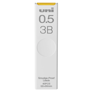 三菱鉛筆　ユニ　シャープ替芯　0.5mm　3B　ULS05403B