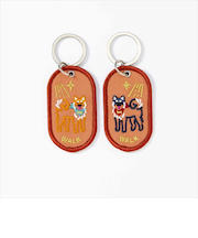 2／8b　ペアキーリング　JAPANver．　WALK