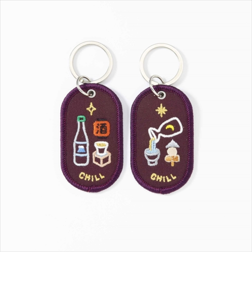 2／8b　ペアキーリング　JAPANver．　CHILL