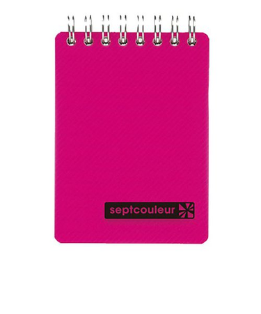 マルマン（maruman）　セプトクルール　メモ　N578B　A7　ピンク　横罫