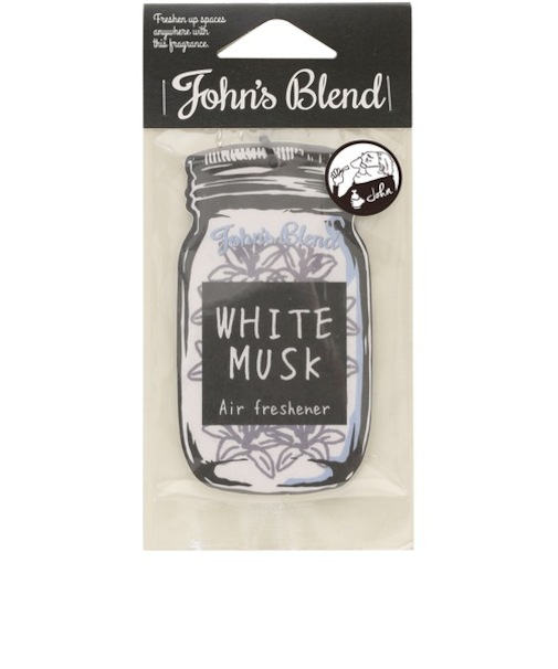 ジョンズブレンド（John’s　Blend）　エアーフレッシュナー　ホワイトムスク