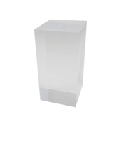 サワダプラテック（SAWADA　PLATEC）　アクリルブロック　50×50×100mm　クリア