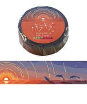 ワールドクラフト　キラキラマスキングテープ　KRMT15-028　Sunset