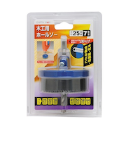 EARTH　MAN　木工用ホールソー　深さ25mm　7枚刃