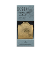 トラベラーズカンパニー トラベラーズノート ブラスクリップ 43090006 飛行機柄