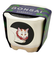 聖新陶芸 JAPANESE BONSAI 白猫 GD640‐5