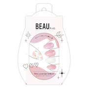 ビューティーアベニュー（BEAUTY　AVENUE）　生ジェルネイルシール　ピンクラベンダーブリリアント　24枚入