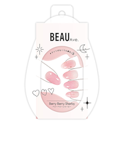 ビューティーアベニュー（BEAUTY　AVENUE）　生ジェルネイルシール　ベリーベリーシャービー　24枚入