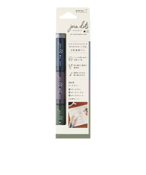 ミドリ（MIDORI）　連結ペン　ジョインドッツ　38140　ダーク