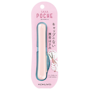 コクヨ（KOKUYO）　携帯ハサミ　サクサポシェ　ハサ－P320LP　ピーチ