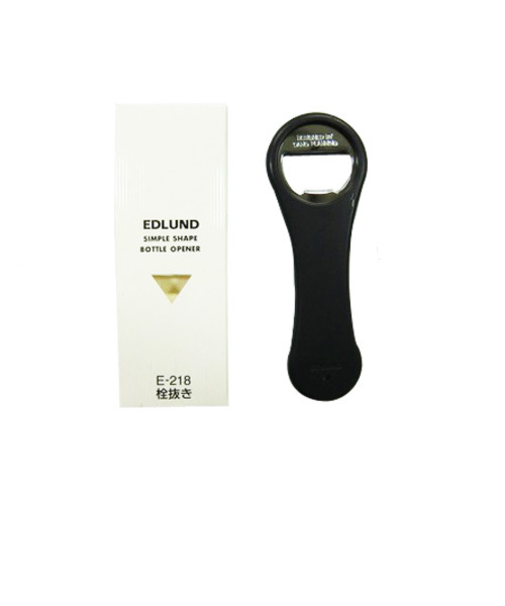シンプル栓抜　ブラック　E‐218