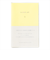 いろは出版　BUCKET　LIST　A6　pastel　yellow