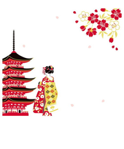 フロンティア　ブロックメモ　WP－087　舞妓さん