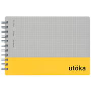 マルマン（maruman）　ウトカ　ノート　ポケットサイズ　N461－04　イエロー