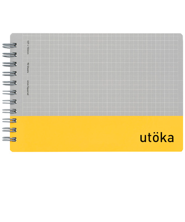 マルマン（maruman）　ウトカ　ノート　ポケットサイズ　N461－04　イエロー