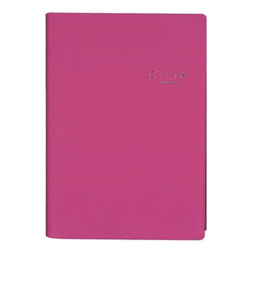 【2025年10月始まり】　チッタ（CITTA）　DIARY　A5　ウィークリーバーチカル　E5302　カシスローズ　月曜始まり