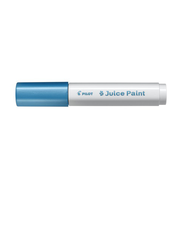 パイロット（PILOT）　マーカー　ジュースペイント　SJP-20M　中字　メタリックブルー