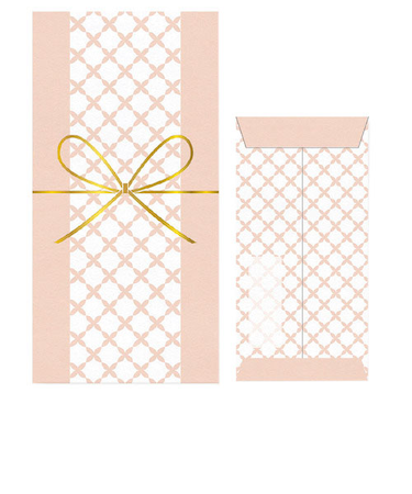 リュリュ（RYU-RYU）　ゆるかわ金封　LCPB－18　モダン・コーラル