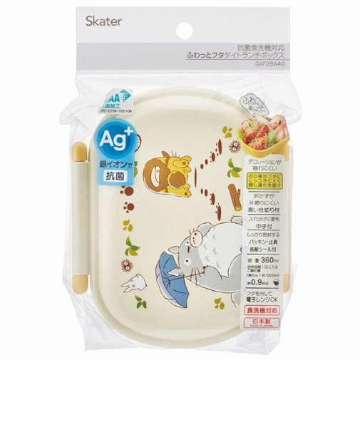 スケーター（Skater）　抗菌ふわっとタイトランチ　360mL　となりのトトロ　ネコバス