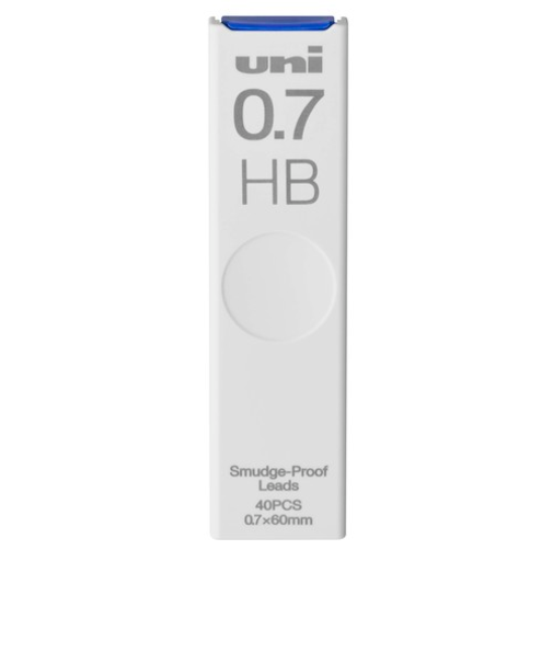 三菱鉛筆　ユニ　シャープ替芯　0.7mm　HB　ULS0740HB