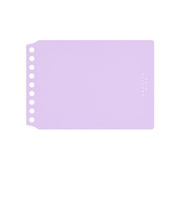 マルマン（maruman）　くるっとリング（KURUTTO　RING）　シンプル表紙　ミニサイズ　FMR9PA－30　ライトパープル