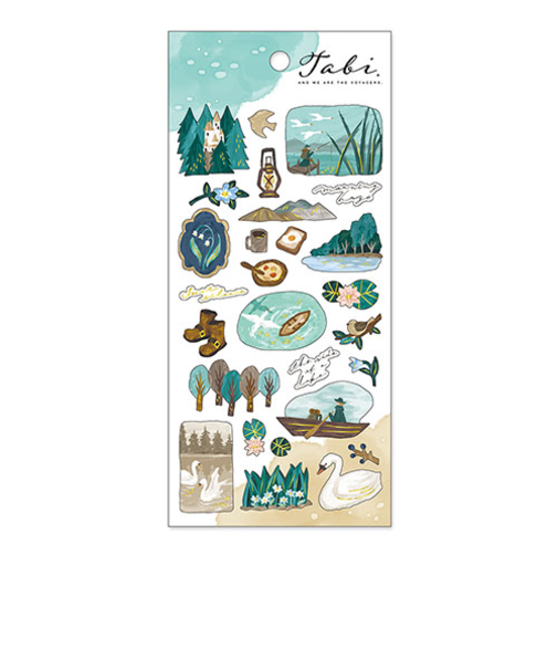 マインドウェイブ　タビステッカー　82328　湖の国