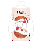 ビューティーアベニュー（BEAUTY　AVENUE）　生ジェルネイルシール　フット用　エゴイストルージュグレイス　31枚入