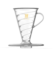たらちね（Tarachine）　コニカル30シングルコーヒードリッパー　クリア