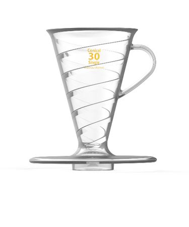 たらちね（Tarachine）　コニカル30シングルコーヒードリッパー　クリア