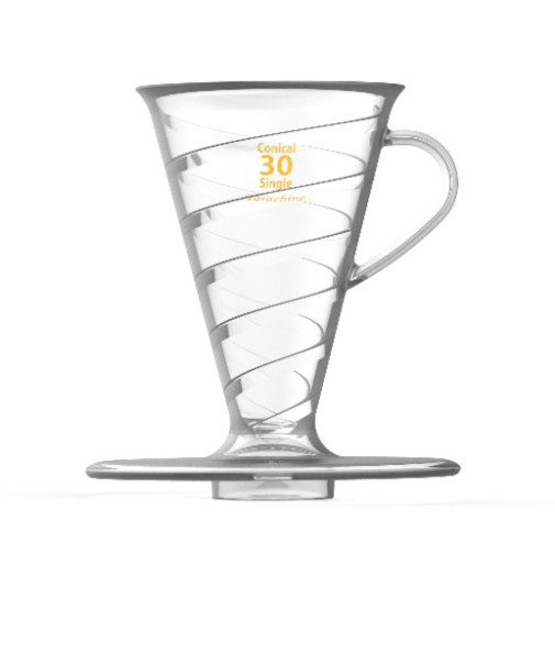 たらちね（Tarachine）　コニカル30シングルコーヒードリッパー　クリア