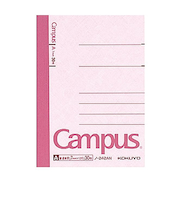 コクヨ（KOKUYO）　キャンパスノート　A7変形　A罫　ノ－242AN　30枚