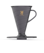 たらちね(Tarachine) コニカル30シングルコーヒードリッパー クリアブラック