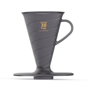 たらちね（Tarachine）　コニカル30シングルコーヒードリッパー　クリアブラック