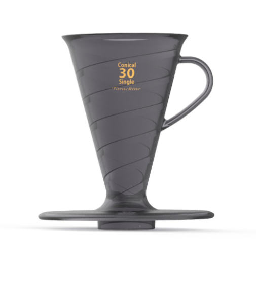 たらちね（Tarachine）　コニカル30シングルコーヒードリッパー　クリアブラック