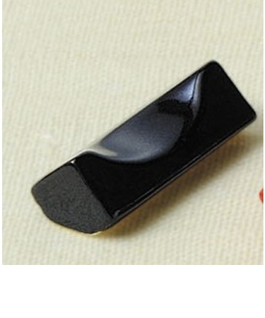 藍花　箸置き　おりがみ　黒　日本製