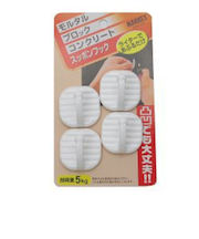 スッポンフック　丸　白