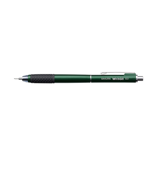 サクラクレパス（SAKURA）　ライトルシャープ　0.3mm　ダークグリーン