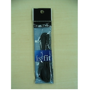 モリト　靴ひも　ロー引き　85cm　黒