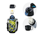 サーモス（THERMOS）　真空断熱　2ウェイボトル　FJJ－802WF　BKY　0.8L　ブラックイエロー
