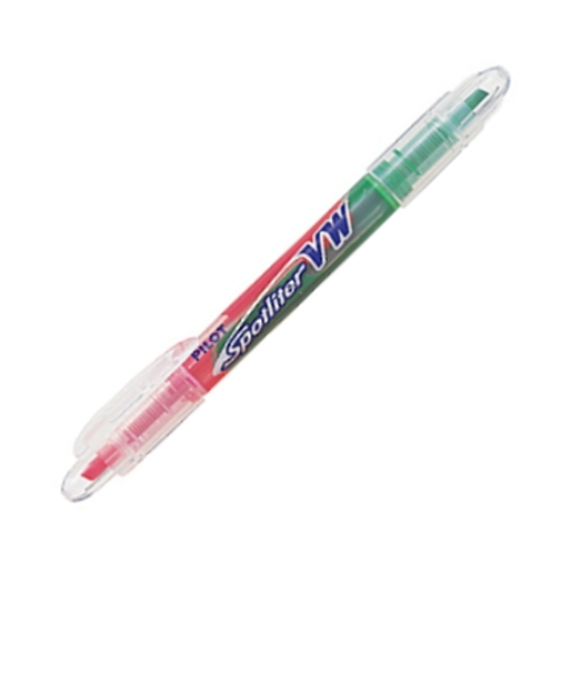 パイロット（PILOT）　スポットライターVW　ピンク／グリーン