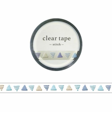 マインドウェイブ　クリアテープ　7mm幅　95505　ステッチモヨウ3