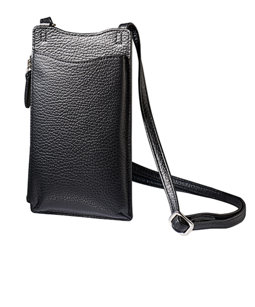 【お買い得】　ハンズオリジナル　アトリエヌウ　wol（ウォル）シリーズ　スマホショルダー　Black