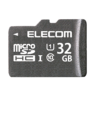 エレコム（ELECOM）　microSDカード　32GB　SD変換アダプタ付　MF-HCMR032GU11A
