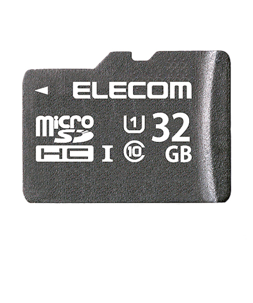 エレコム（ELECOM）　microSDカード　32GB　SD変換アダプタ付　MF-HCMR032GU11A