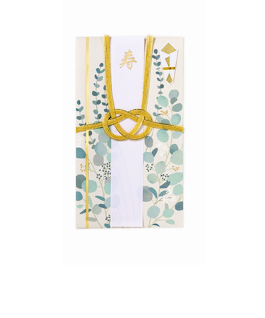 いろは出版　Wishing　Plants　ご祝儀袋　ユーカリ