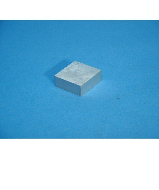 神銅　アルミ角板　30×30×10mm