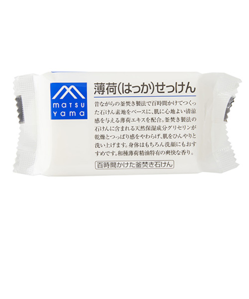 松山油脂　Mマーク　薄荷（はっか）せっけん　100g
