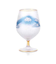 アデリア　プレミアム　富士　月兎図　脚付杯　6848
