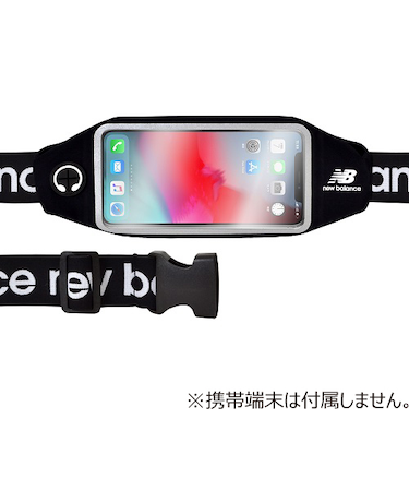 NewBalance　ランニングポーチ　ブラック　BK