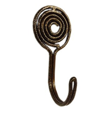 モリギン　うずまきフック　ブロンズ　MA－020　1個入り